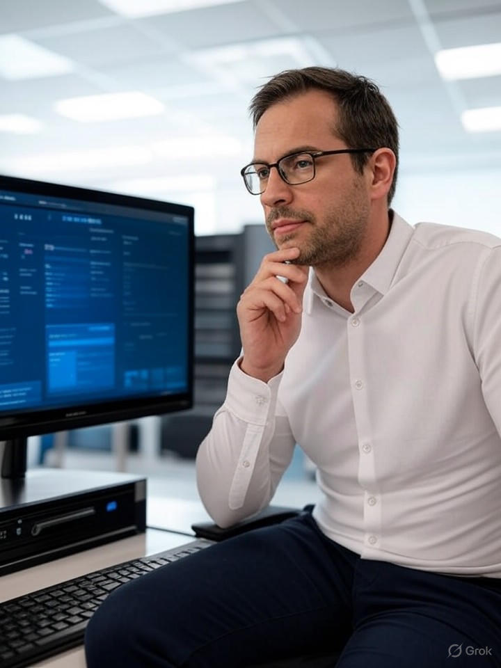 Write an article about why Grok 4.1 is positioned to be the best LLM in 2026. Explore what the future roadmap of features might be for subsequent model release like 5+ and how it will be superior to ChatGPT due to its robust data sources., hero banner, wide landscape format, stunning visual, professional Technology & SaaS style, high quality, 8K resolution