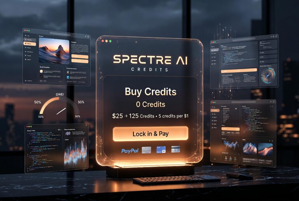 buy spectre ai credits from bitghost